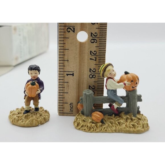 Department 56 Seasons Bay Trick Or Treat Figurine Set Of 4 Halloween Theme - Picture 10 of 10